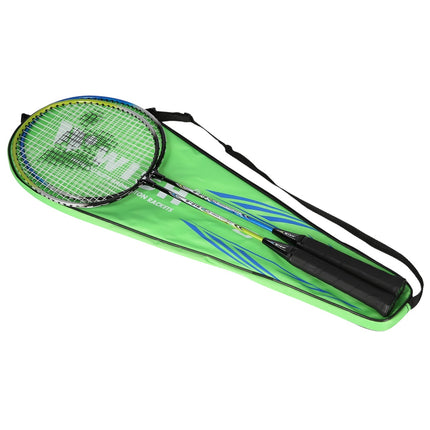 Badmintonschläger-Set mit 3 Federbällen