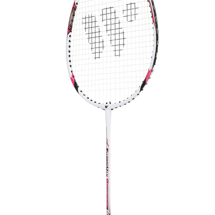 Badmintonschläger, Stahl, rot, leicht