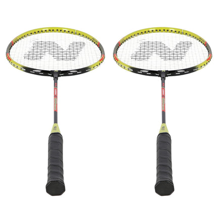 Badminton-Set – 2 Schläger, 3 Federbälle, Hülle