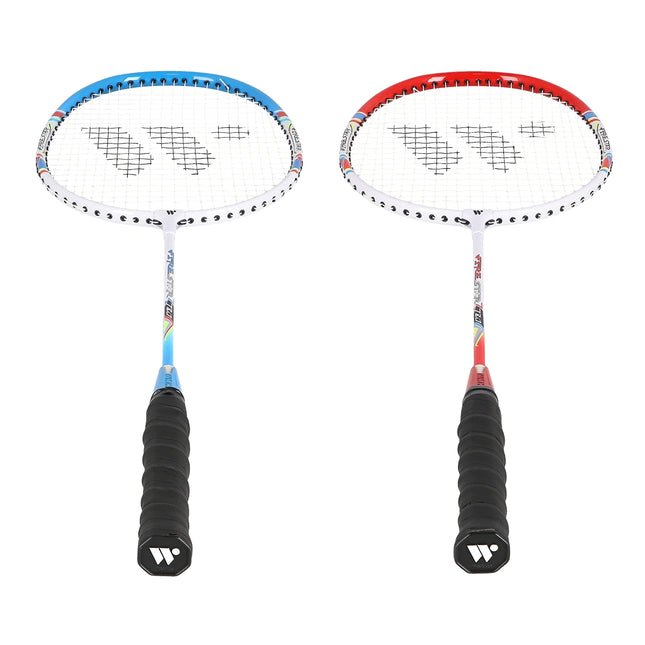 Ensemble de badminton - 2 raquettes, volants inclus