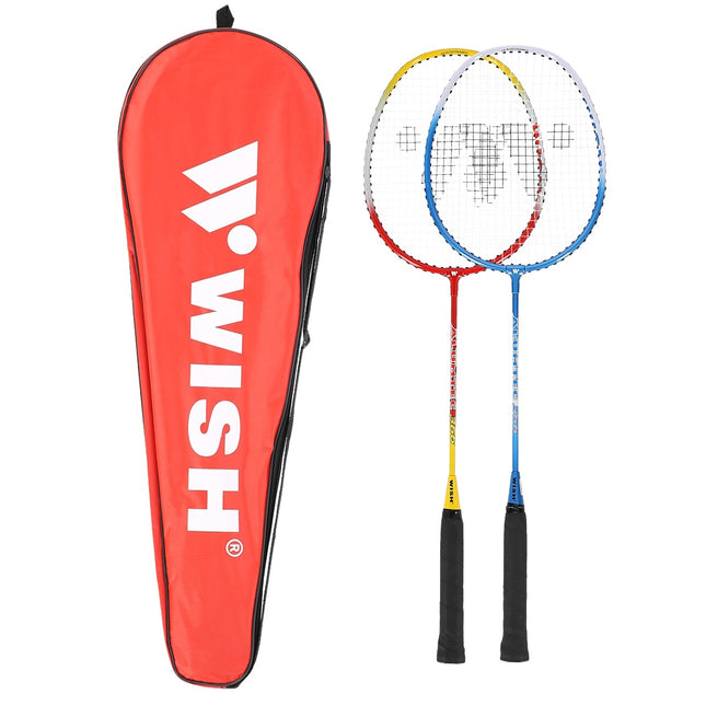 Ensemble de badminton - 2 raquettes, volants inclus