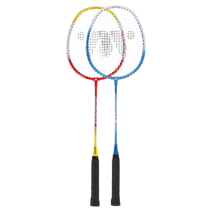Ensemble de badminton - 2 raquettes, volants inclus