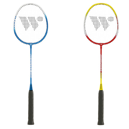 Ensemble de badminton - 2 raquettes, volants inclus