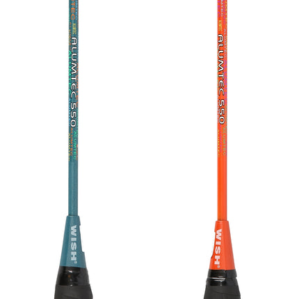 Ensemble de badminton - 2 raquettes, volants inclus