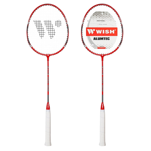 Badminton-Set: 4 Schläger, 3 Federbälle, Netz & Linien