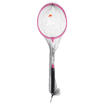 Ensemble de badminton avec 2 raquettes, rose + volants