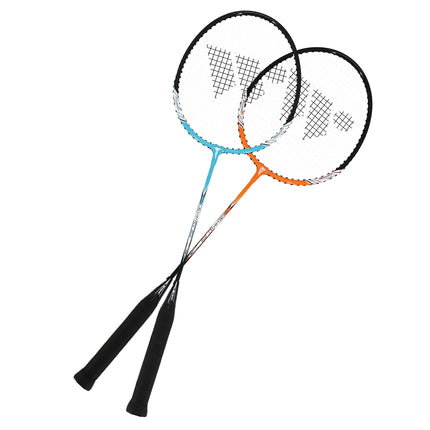 Badminton-Set mit Federbällen und Schlägern