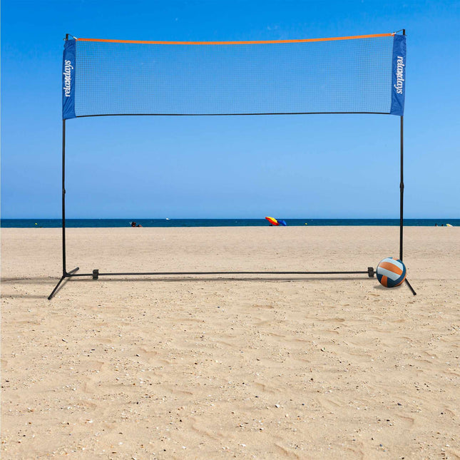 Badmintonnetz mit verstellbarer Höhe