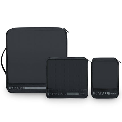 Bag organizer 3 sizes Black