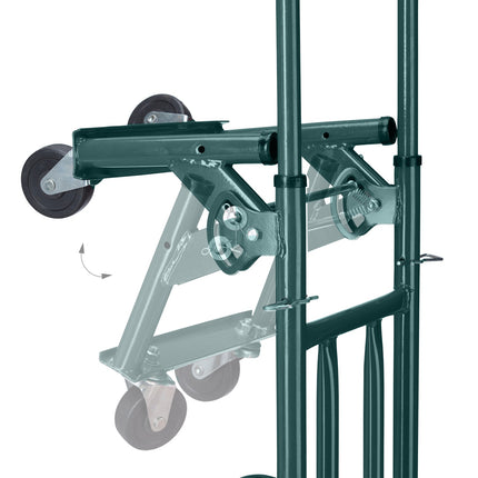 Camion monte-escalier vert