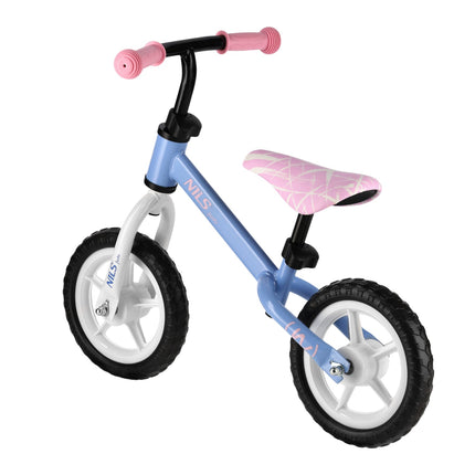 Draisienne, roues bleues de 10 pouces, légère