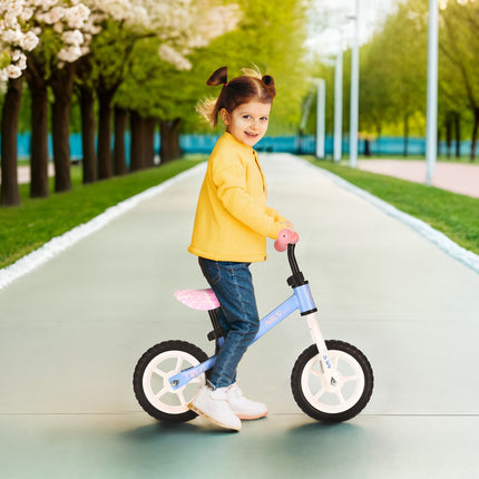Draisienne, roues bleues de 10 pouces, légère