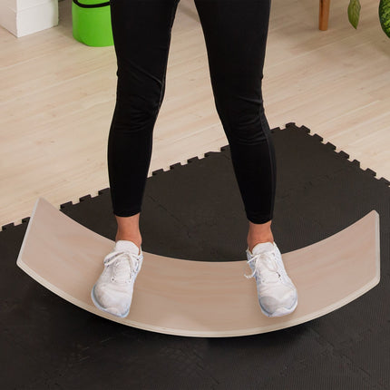 Balance Board aus Holz