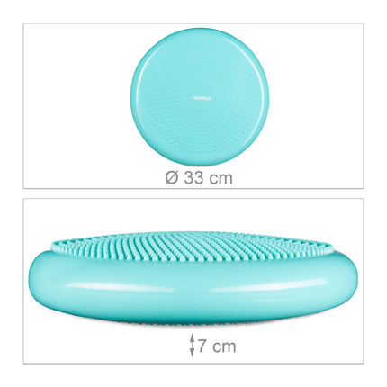 Balancekissen 33 cm mit Luftpumpe
