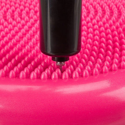Coussin d'équilibre avec 2 balles de massage