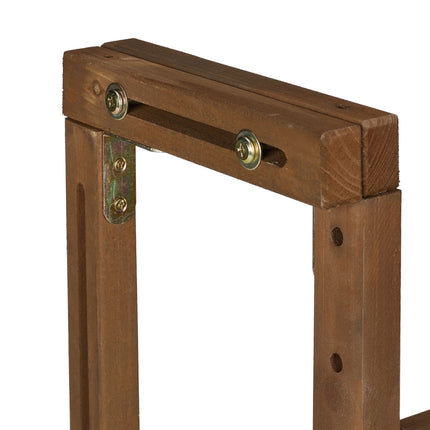 Table de balcon suspendue en bois