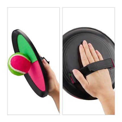 Ballspiel mit Klettverschluss