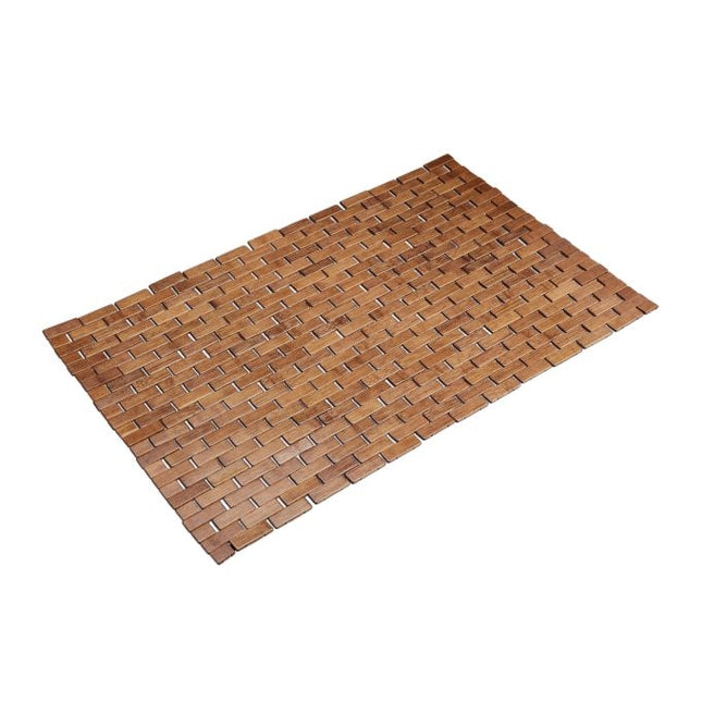 Tapis de bain en bambou 50 x 80 cm