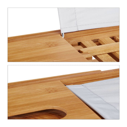 Plateau de bain en bambou
