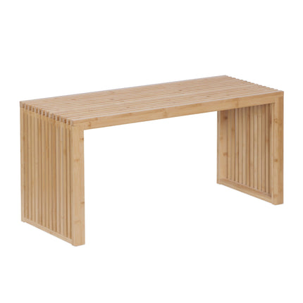 Banc en bambou pour couloir, salle de bain, cuisine
