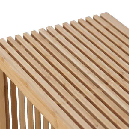 Banc en bambou pour couloir, salle de bain, cuisine