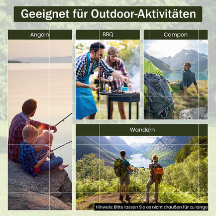 Chaises pliantes en bambou, lot de 2, en toile, capacité de 150 kg
