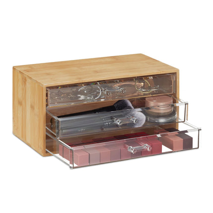 Bambus Make-up-Organizer