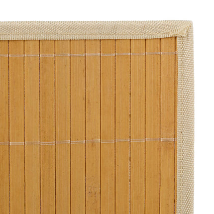 Bambus-Polyester-Platzsets 6er-Set mit Untersetzern