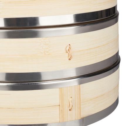 Bamboo Steamer 2 Tier