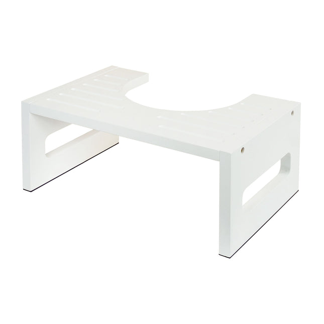 Marchepied de toilette en bambou - Favorise un transit intestinal sain