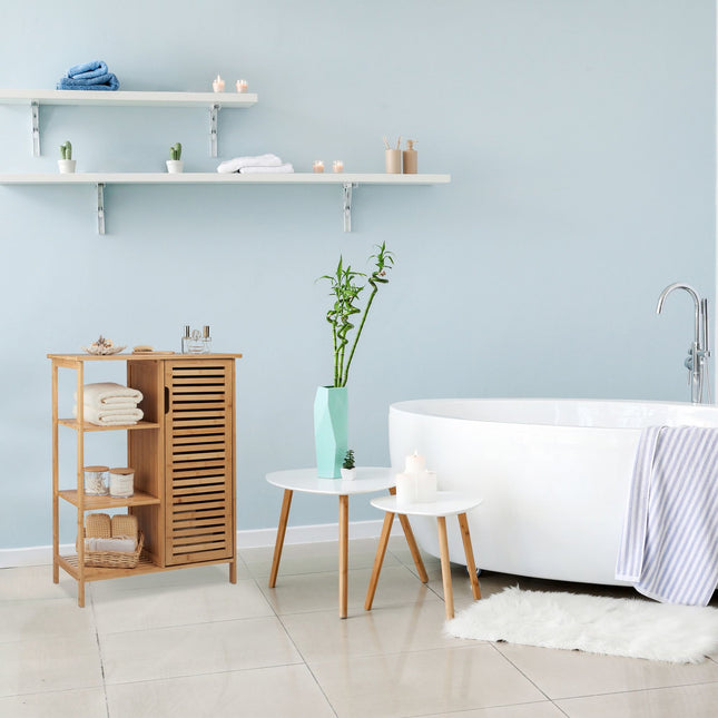 Badezimmerschrank aus Bambus