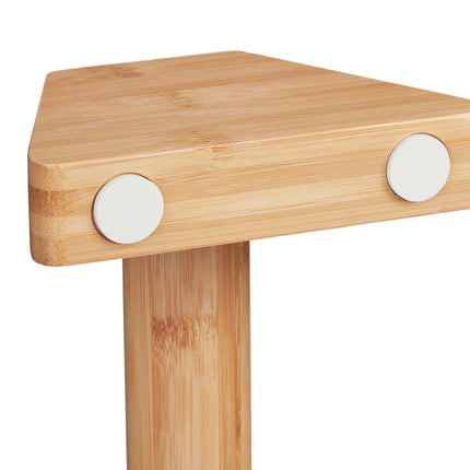 Poignées de développé couché en bambou, lot de 4