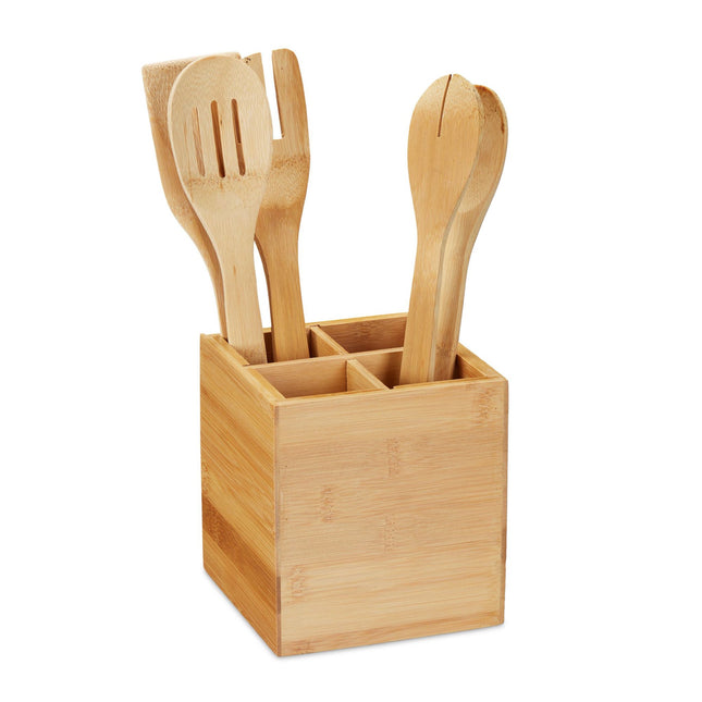 Ensemble de couverts en bambou