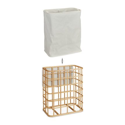 Panier à linge en bambou