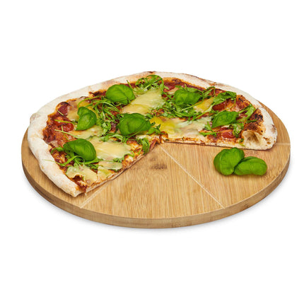 Assiette à pizza en bambou
