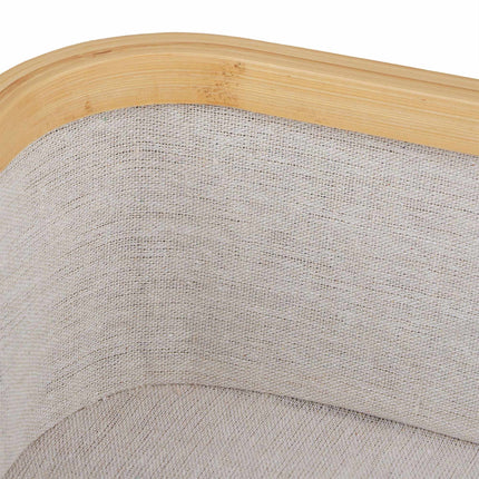 Lot de 3 paniers de rangement en bambou
