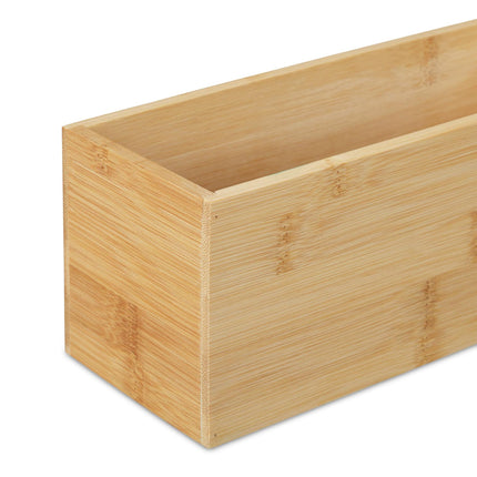 Bambus-Aufbewahrungsbox, 2er-Pack