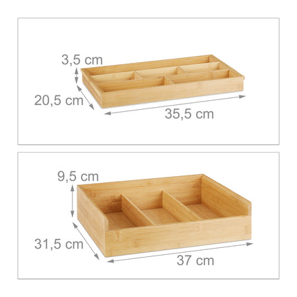 Aufbewahrungsbox aus Bambus