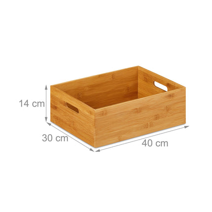 Aufbewahrungsbox aus Bambus