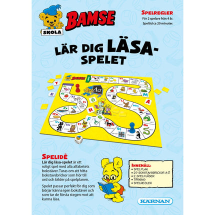Bamse Lesen lernen Spiel