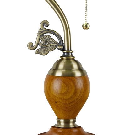 Bankerlampe mit Zugschalter