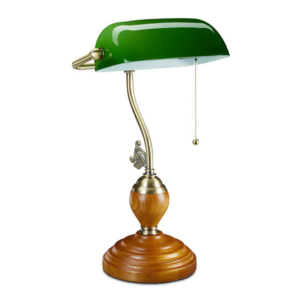 Bankerlampe mit Zugschalter