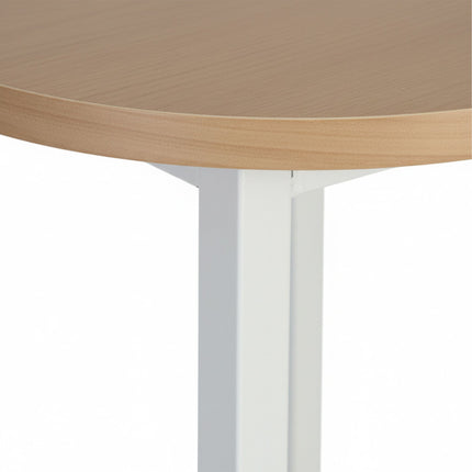 Ensemble de 2 tabourets de bar, assise en MDF, structure en métal