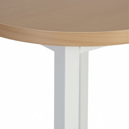 Ensemble de 2 tabourets de bar, assise en MDF, structure en métal