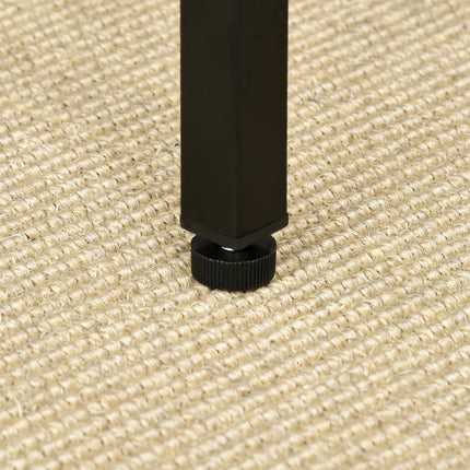 5-teilige Bartischgruppe, Stahlrahmen, Eichendekor