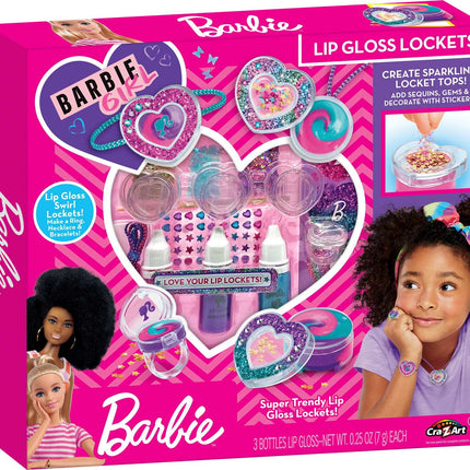 Barbie Lipgloss-Medaillons-Set Glitzerndes süßes Herz