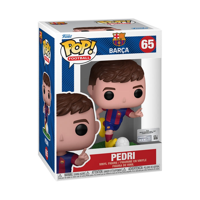 Figurine Funko Pop! en vinyle de Pedri de Barcelone, jouet de collection