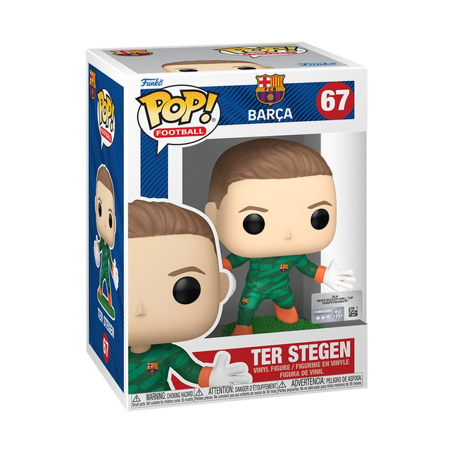 Figurine Funko Pop! en vinyle du FC Barcelone Ter Stegen, jouet de collection