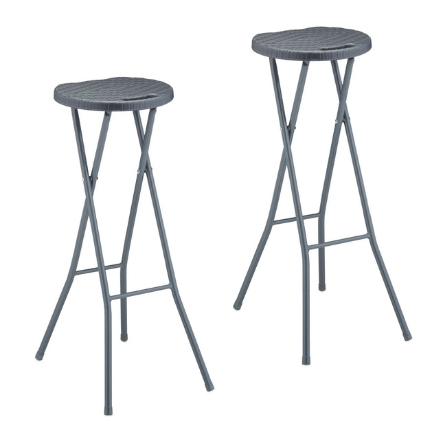 Lot de 2 tabourets de bar