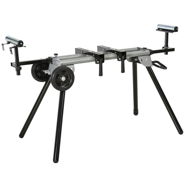 Untergestell für Kappsäge mit Seitenverlängerung, 123,5-245 cm
